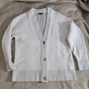 Allbirds The Cardi 100% Merino Wool Thick V-neck Relaxed Cardigan Grandpa XL EUC